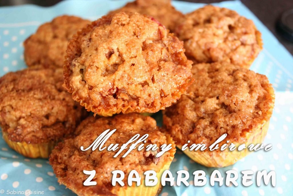 Ginger and Rhubarb Muffins