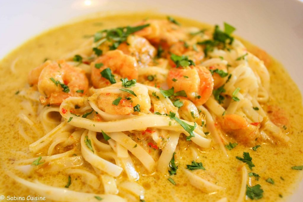 Thai Noodle Soup with Shrimp