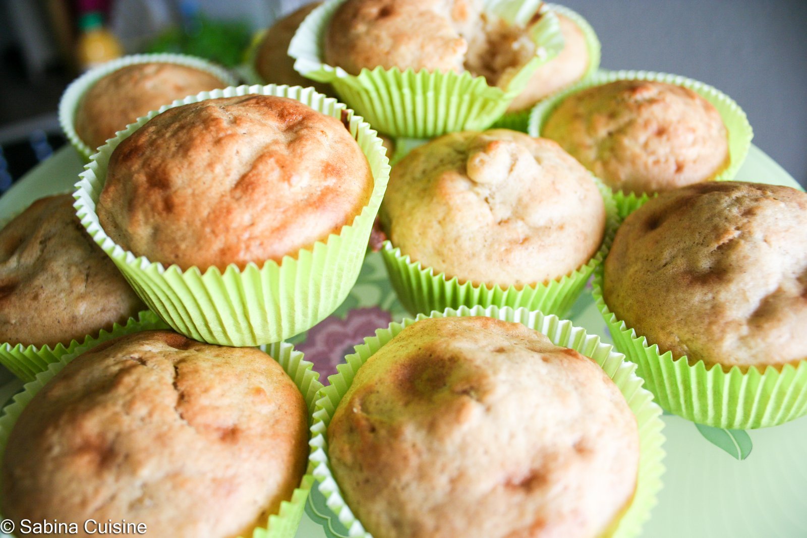 Muffins à la banane moelleux faits maison